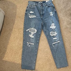 NWT PacSun High Rise Straight Leg Jeans